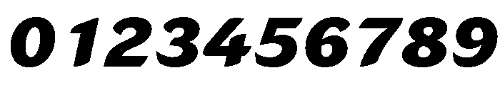 LT Flode Neue Black Italic Font OTHER CHARS