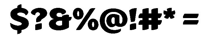 LT Flode Neue Black Font OTHER CHARS