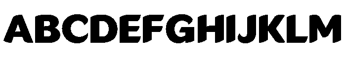 LT Flode Neue Black Font UPPERCASE