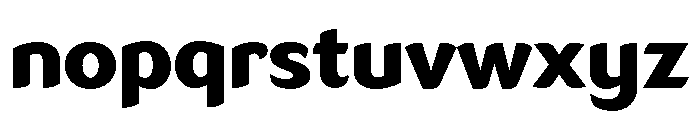 LT Flode Neue Black Font LOWERCASE