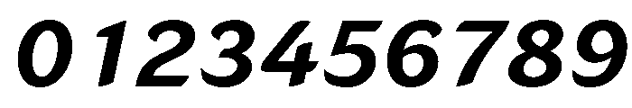 LT Flode Neue Bold Italic Font OTHER CHARS