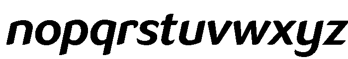 LT Flode Neue Bold Italic Font LOWERCASE
