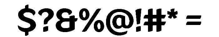 LT Flode Neue Bold Font OTHER CHARS