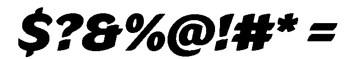 LT Flode Neue ExtBlk Ita Font OTHER CHARS