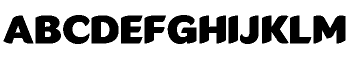 LT Flode Neue Extra Black Font UPPERCASE