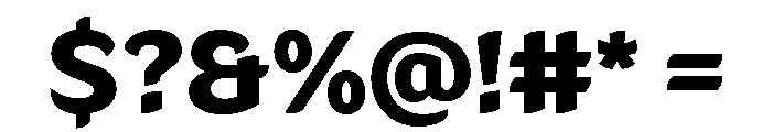 LT Flode Neue Extra Bold Font OTHER CHARS