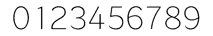 LT Flode Neue Extra Light Font OTHER CHARS