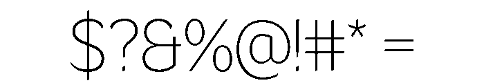 LT Flode Neue Extra Light Font OTHER CHARS
