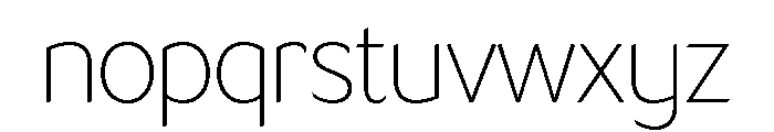 LT Flode Neue Extra Light Font LOWERCASE