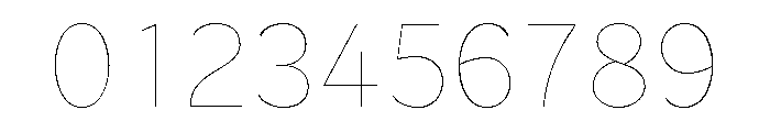 LT Flode Neue Hairline Font OTHER CHARS