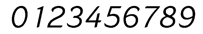 LT Flode Neue Italic Font OTHER CHARS