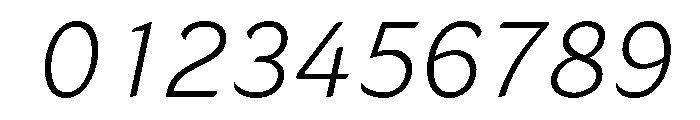 LT Flode Neue Light Italic Font OTHER CHARS