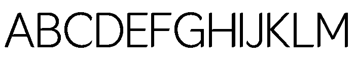 LT Flode Neue Light Font UPPERCASE