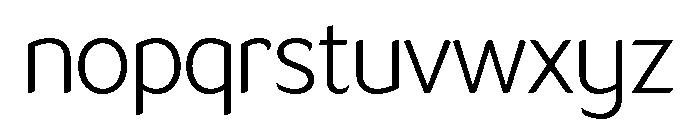 LT Flode Neue Light Font LOWERCASE