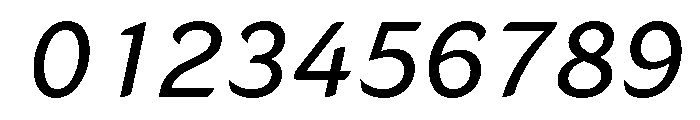 LT Flode Neue Medium Italic Font OTHER CHARS