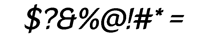 LT Flode Neue Medium Italic Font OTHER CHARS