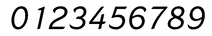 LT Flode Neue News Italic Font OTHER CHARS