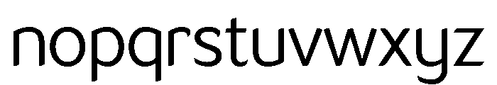 LT Flode Neue Regular Font LOWERCASE