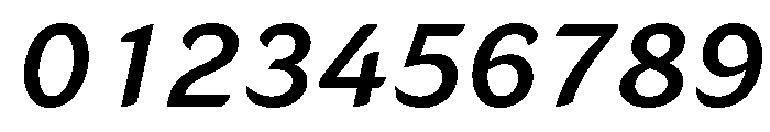 LT Flode Neue Semi Bold Italic Font OTHER CHARS