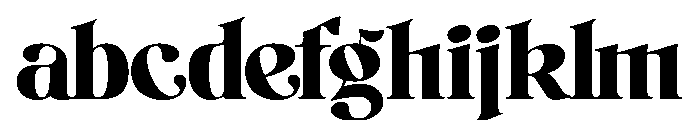 LT Glockenspiel Black FONT