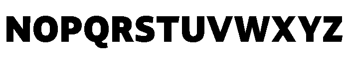LT Hoop Black Font UPPERCASE