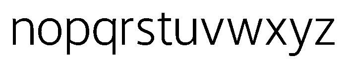 LT Hoop Light Font LOWERCASE