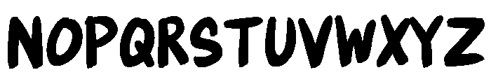 LT Makeup Regular Font UPPERCASE