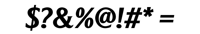LT Museum Bold Italic Font OTHER CHARS