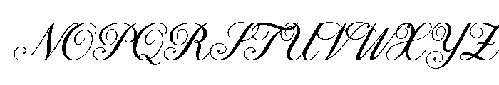 LT Perfume Regular Font UPPERCASE