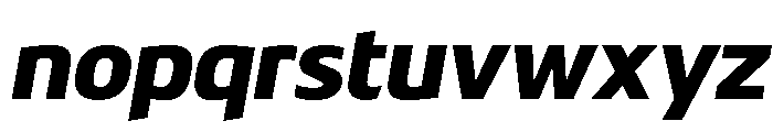 LT Renovate Bold Italic Font LOWERCASE