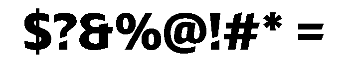 LT Renovate Bold Font OTHER CHARS