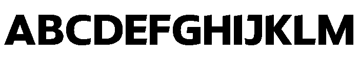 LT Renovate Bold Font UPPERCASE