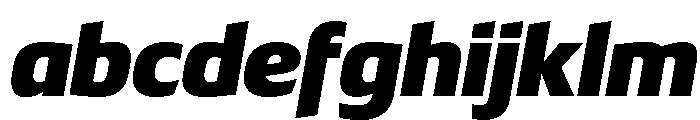 LT Renovate ExtraBold Italic FONT