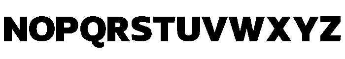 LT Renovate ExtraBold Font UPPERCASE