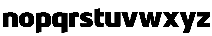 LT Renovate ExtraBold Font LOWERCASE