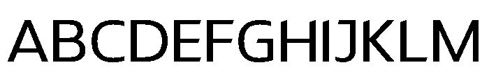 LT Renovate Regular Font UPPERCASE