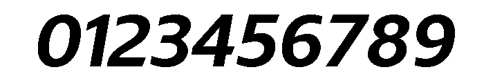 LT Renovate Semi Bold Italic Font OTHER CHARS