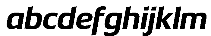 LT Renovate Semi Bold Italic FONT