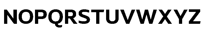 LT Renovate Semi Bold Font UPPERCASE