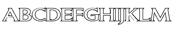 LT Sip Outline Regular FONT