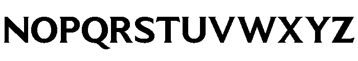 LT Sip Text Black Font UPPERCASE