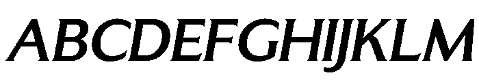LT Sip Text Bold Italic Font UPPERCASE