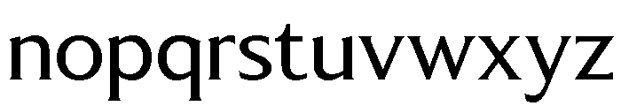 LT Sip Text Regular Font LOWERCASE
