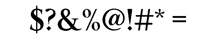 LT Soul Bold Font OTHER CHARS