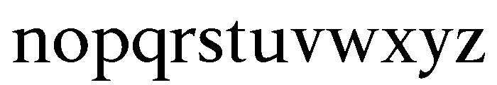 LT Soul Medium Font LOWERCASE