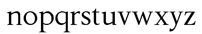 LT Soul Regular Font LOWERCASE