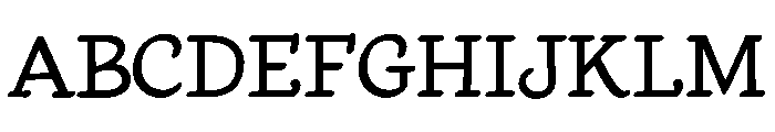 LT Staircase Font UPPERCASE