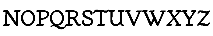 LT Staircase Font UPPERCASE