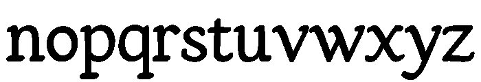 LT Staircase Font LOWERCASE