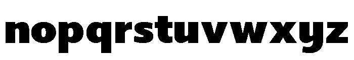 LT Streak Black Font LOWERCASE